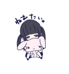 めんへら妹ちゃん 1（個別スタンプ：3）