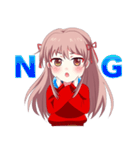 音坂リズミ（アニ騒ぎ）（個別スタンプ：5）