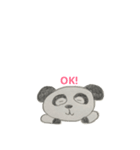 パンダ？！ダックス？？（個別スタンプ：7）