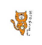 ネコを着る。（個別スタンプ：5）