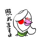 文鳥のお宿へいらっしゃいませ（個別スタンプ：4）