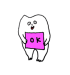 私の名前はタウロドント(tooth/歯)（個別スタンプ：1）