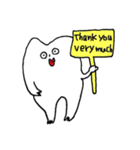 私の名前はタウロドント(tooth/歯)（個別スタンプ：3）