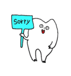 私の名前はタウロドント(tooth/歯)（個別スタンプ：4）