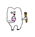 私の名前はタウロドント(tooth/歯)（個別スタンプ：8）