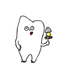 私の名前はタウロドント(tooth/歯)（個別スタンプ：10）