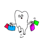 私の名前はタウロドント(tooth/歯)（個別スタンプ：12）