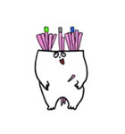私の名前はタウロドント(tooth/歯)（個別スタンプ：37）