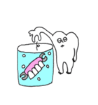 私の名前はタウロドント(tooth/歯)（個別スタンプ：40）