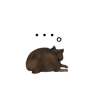 なんとも言えないねこたち。（個別スタンプ：8）