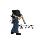 【公式】時代組婆沙羅（ゴミ拾い侍）（個別スタンプ：6）