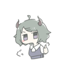 日常生活 まおうちゃん（個別スタンプ：2）