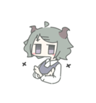 日常生活 まおうちゃん（個別スタンプ：3）