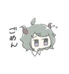 日常生活 まおうちゃん（個別スタンプ：9）