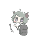 日常生活 まおうちゃん（個別スタンプ：11）