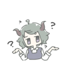 日常生活 まおうちゃん（個別スタンプ：19）