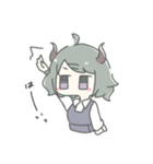 日常生活 まおうちゃん（個別スタンプ：22）