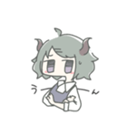 日常生活 まおうちゃん（個別スタンプ：28）