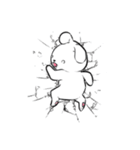 小にくたらしいうさぎ（個別スタンプ：6）