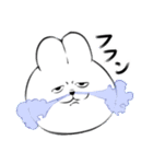 小にくたらしいうさぎ（個別スタンプ：8）