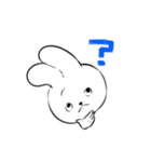 小にくたらしいうさぎ（個別スタンプ：35）