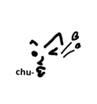 顔 と 文字（個別スタンプ：16）