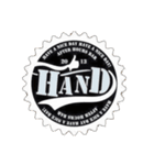 BAR「HAND」スタンプ（個別スタンプ：8）