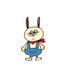 けだるげな うさぎの日常（個別スタンプ：1）