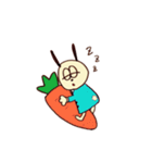 けだるげな うさぎの日常（個別スタンプ：3）