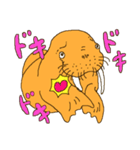 セイウチのスタンプ（個別スタンプ：3）