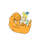 セイウチのスタンプ（個別スタンプ：10）