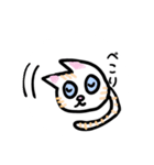ねこのごーるでん あいさつスタンプ（個別スタンプ：3）