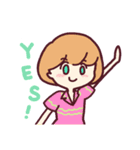 Girl s and Boy s（個別スタンプ：7）