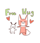 ⭐︎敬語⭐︎ きつねの つうと こいぬの みろ（個別スタンプ：36）