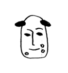 感情表現が上手じゃないこめつぶいぬ（個別スタンプ：3）