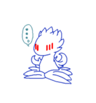 好奇心旺盛なフルール（個別スタンプ：7）