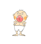 パンツボーイとスカートガール（個別スタンプ：1）
