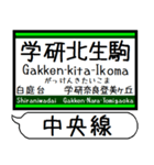 大阪 中央線 駅名 シンプル＆気軽＆いつでも（個別スタンプ：20）