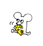 チーズ大好きねずみのグレーくん❣️その弐（個別スタンプ：24）