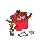 酸っぱいリンゴが好き(日本語)（個別スタンプ：28）
