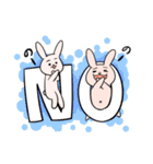 けーしょーうさぎ（個別スタンプ：3）