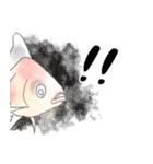 敬語の水彩金魚（個別スタンプ：38）