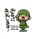 ちび兵士（敬語）（個別スタンプ：20）