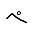 手書き五十音カタカナ（下）（個別スタンプ：31）