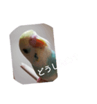 セキセイインコの「すみれちゃん」スタンプ（個別スタンプ：7）