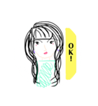 OLのまりこさん（日常）（個別スタンプ：15）