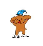 ラサアプソ犬のモッピー（個別スタンプ：3）
