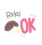 RIKU の stamp（個別スタンプ：7）