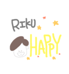 RIKU の stamp（個別スタンプ：8）