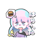 「ジュウニントイロな女の子」（個別スタンプ：9）